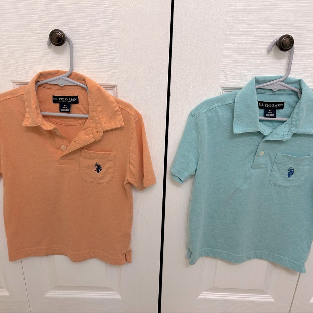 U.S. Polo Assn. Boys Pique Polo Shirts